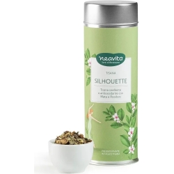 Silver Tin  Silhouette 70g - slimming herbal tea