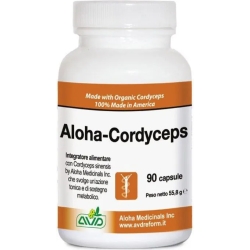 Aloha Cordyceps - energy supplement 90 capsules