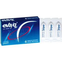 Eva qu 6 suppositories to treat costipation
