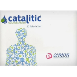Catalitic Oligoelementi - Zinc and Copper solution 20 vials x 2 ml