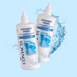 Contacta - Unique Solution for Contact Lenses 2 bottles of 360 Ml
