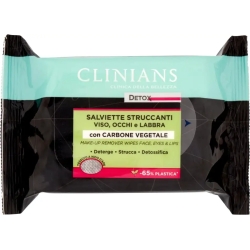 Detox - Cleaning Wipes with charcoal 25 Wipes