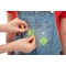 Natural - 12 perfumed stickers