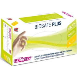 Biosafe Plus - Latex Gloves 100 Pcs size L
