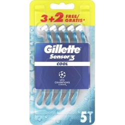 Sensor 3 Cool - Disposable men's shaver 5 blades