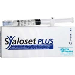 Syaloset plus - Intrarticular syringe with hyaluronic acid 1,5% 4 Ml