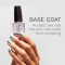nail lacquer base coat - ntt10 natural nail