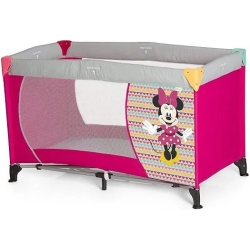 Dream'n Play - Minnie Geo pink travel cot