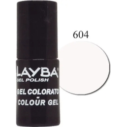 Layba Gel Polish - semipermanent nail polish n. 604 beige as air