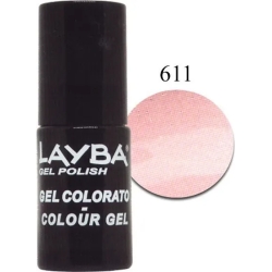 Layba Gel Polish - semipermanent nail polish n. 611 innocence