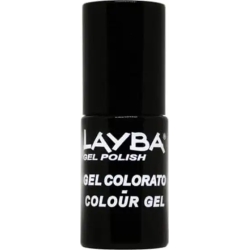 Layba Gel Polish - semipermanent nail polish n. 672 rouge noir