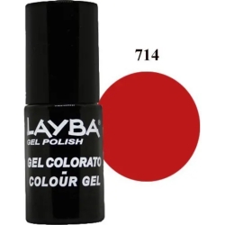 Layba Gel Polish - semipermanent nail polish n. 714 elettra