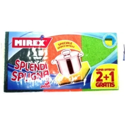 Splendi Spugna - 3 pieces of Abrasive Sponge