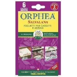 Salvalana - 6 Moth Repellent Strips for Drawers and Wardrobes