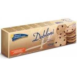 Piaceri Mediterranei Dobloni -  hazelnut biscuits 120 g gluten free