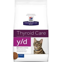 prescription diet - y/d thyroid care feline chicken 1,5 Kg