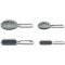 small Oval pneumatic brush