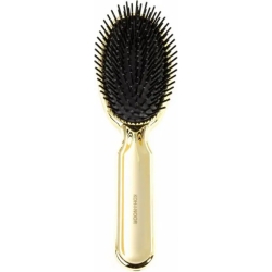 Large oval pneumatic brush Gold