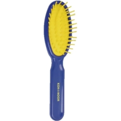 Small oval pneumatic brush Blue