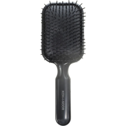Square plastic pneumatic brush Black