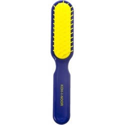 Rectangular hair brush large blue