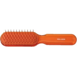 Rectangular brush with printed curl