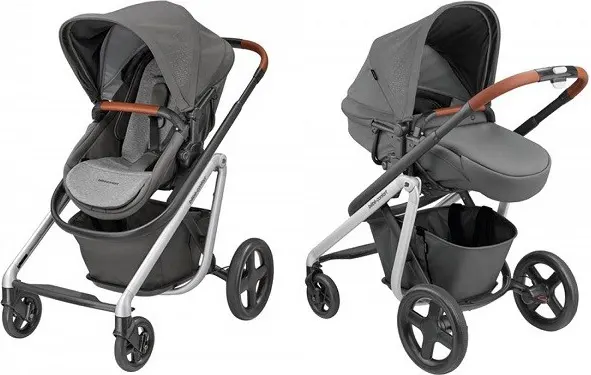 Lila Stroller Stroller Bebe Confort Maxi Cosi Lila Comfort Stroller Bebe Confort Maxi Cosi Lila Sparkling Grey  Car Seat Lila Comfort