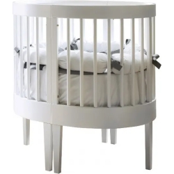 Lab 03 baby cot white with matress