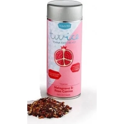 Twice Pomegranate and Rosehip Berries loose herbal tea 100g
