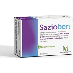 Sazioben supplement for appetite suppression 30 capsules
