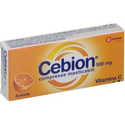 cebion - food supplement 20 orange taste chewable tablets