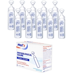 Med's - 10 vials physiological solution