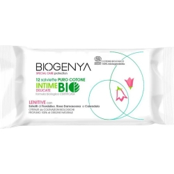 Intime Bio - 12 Delicate cotton wipes