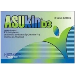 Asukin D3 Supplement intestines and bones 30 Capsules