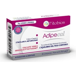 Adipecal - Fat burner food supplement 30 tablets 950 mg