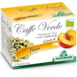Green Coffee - peach flavour bio infusion 20 filters
