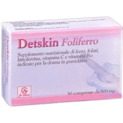 Detskin Foliferro Iron food supplement - 30 Tablets