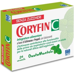 Coryfin C - supplement 24 Menthol Candies