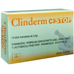 Clinderm Cistop - urinary tract health 14 stick packs x 2,5 gr