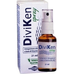 diviken - vitamin D3 and K2-7 supplement oral spray 21 ml
