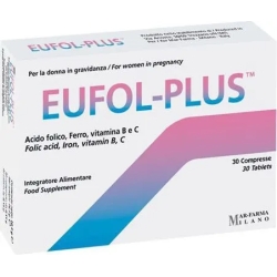 eufol plus - pregnancy food supplement 30 tablets