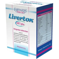 Liverton Diet Plus 10 - Vitamin food supplement 10 sachets