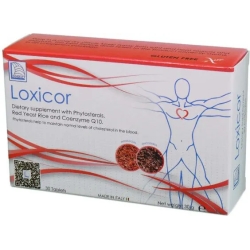 Loxicor - Cholesterol food supplement 30 tablets