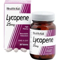 Lycopene 25 mg - Antioxidant food supplement 30 tablets