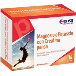Magnesio e Potassio con Creatina Minerals supplement 14 sachets