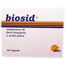 Biosid - Bivalent iron and folic acid supplement 30 Capsules
