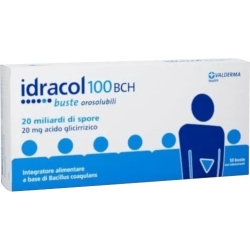 idracol bch - probiotic supplement 10 sachets