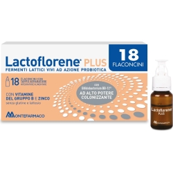Lactoflorene Plus - Probiotics Supplement -18 Vials