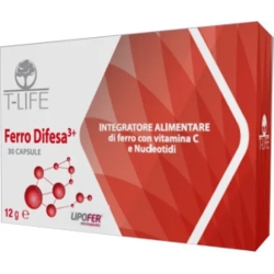 Ferro Difesa 3+ - iron and vitamin c food supplement 30 Capsules