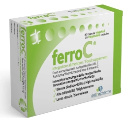 FerroC - iron and vitamin c food supplement 30 Capsules
